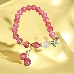 🔥2/$24 or 3/$30🔥 Elegant Pink Beaded Stretch Bracelet